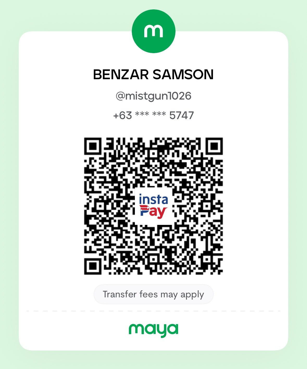 Maya QR code - BudgetSheets PH